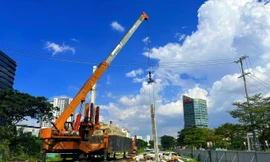 Ngổn ngang công trình hầm chui 830 tỷ đồng ở khu Nam TPHCM 