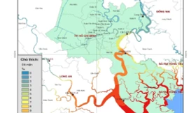 Xâm nhập mặn tại TPHCM có thể vào sâu, cách cửa sông 70km