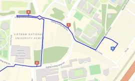 TPHCM điều chỉnh lộ trình tuyến xe buýt có trợ giá kết nối Đại học Quốc tế 