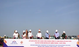 Khởi công hạng mục đặc biệt của tuyến metro Bến Thành - Suối Tiên