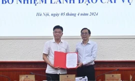 Bản tin 8H: Trao Quyết định bổ nhiệm Giám đốc Trung tâm Lý lịch tư pháp quốc gia