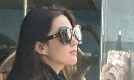 Ảnh chụp trộm không dìm được nhan sắc Lưu Diệc Phi