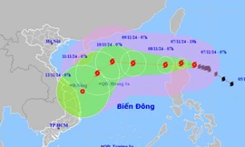 Hà Nội hanh khô trong ngày lập đông, Nam bộ mưa dông