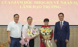 Bản tin 8H: Trường Đại học Luật - ĐHQG Hà Nội có lãnh đạo mới