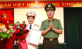 Bản tin 8H: Nữ đại tá làm Phó Chủ nhiệm UBKT Đảng ủy Công an Trung ương