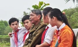 Độc đáo mô hình học lịch sử với… cựu chiến binh