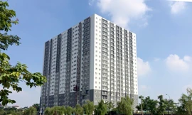 Nhà ở xã hội là một trong các loại nhà sẽ được miễn thuế. Trong ảnh: Nhà ở xã hội Đại Kim, Q.Hoàng Mai, Hà Nội.