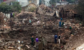 Hiện trường vụ nổ ở Bắc Ninh