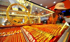 Giá vàng SJC đầu tuần bật tăng mạnh