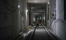 Kẻ gian đột nhập ga metro số 1 TPHCM lấy cắp nhiều vật tư 