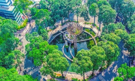 Khu vực Hồ Con Rùa được 'thay áo mới'