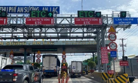 Số thẻ đọc thất bại tại các trạm thu phí ở TPHCM tăng sau một tháng triển khai