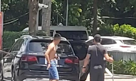 Truy bắt nhóm đối tượng xịt hơi cay, chém người giữa phố 