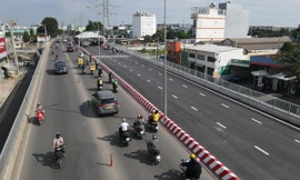 Thông xe toàn bộ cầu Bưng 500 tỷ tại TPHCM