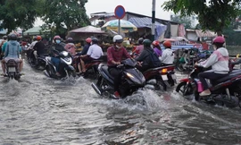 Triều cường tháng 11 ở TPHCM sẽ chạm mốc 1,7m