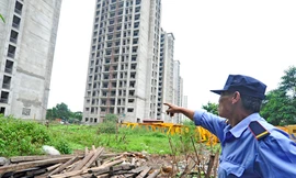 'Siêu' ký túc xá ở Hà Nội lỗi hẹn vì đói vốn