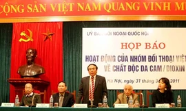 Họp báo nhóm đối thoại Việt-Mỹ về chất độc da cam/dioxin