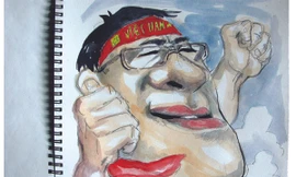 Tranh của Nguyễn Xuân Hoàng