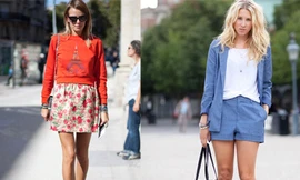 Xu hướng thời trang 'càn quét' đường phố