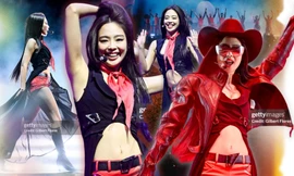Jennie tại Coachella tuần 2: Style kín đáo nhưng bắt mắt, xử lý sự cố "đỉnh"