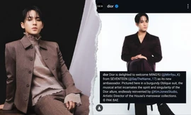 Thương hiệu Dior chính thức xác nhận danh phận đại sứ của Mingyu SEVENTEEN