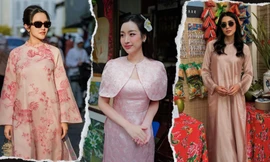 Loạt "nàng dâu hào môn" từ Hà Tăng tới Đỗ Mỹ Linh đều chuộng kiểu áo dài này