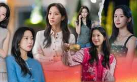 Kẻ Thù Dấu Yêu: Gu ăn mặc thời thượng, biến hóa đa dạng của Moon Ga Young