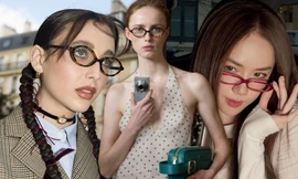 Gọng kính lão lên xu hướng nhờ Bella Hadid, tlinh và Phương Ly "bắt trend" cực khéo