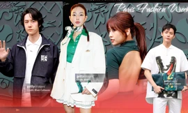 Show Lacoste: Hoa hậu Thùy Tiên, Vương Nhất Bác "bất ổn", Yu Jin khoe lưng trần