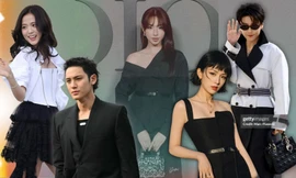 Jisoo BLACKPINK, Mingyu SEVENTEEN gây sốt, Thùy Tiên được chú ý tại show Dior