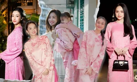 Mỹ nhân Việt đại chiến áo dài Tết, mẫu áo dài nào liên tục "đụng hàng"? 