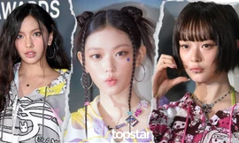 Tạo hình "chơi trội"của NewJeans trên thảm đỏ là gửi gắm ẩn ý từ Min Hee Jin?