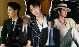 Thời trang thảm đỏ cuối năm của Vương Nhất Bác, từ tổng tài đến "mới ngủ dậy" đều gây sốt