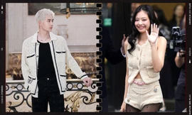 Jennie BLACKPINK lăng xê mốt double-belt, Vương Nhất Bác tựa hoàng tử tại show CHANEL