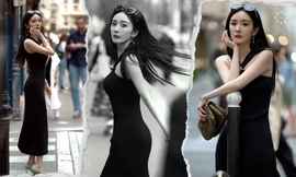 Nhan sắc kiều diễm của Dương Mịch - đại diện toàn cầu của Loewe tại Paris Fashion Week