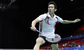 Tiến Minh thua cây vợt Trung Quốc ở bán kết