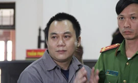 Tài xế Lê Ngọc Hoàng tại tòa phúc thẩm 