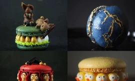 Bánh macaron sang chảnh