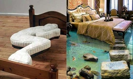 chiếc giường độc đáo