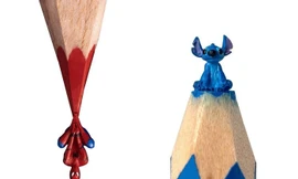 điêu khắc trên bút chì