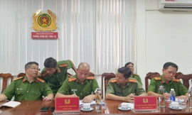 Công an TPHCM thông tin về vụ án phải huy động 1.000 cán bộ chiến sỹ 
