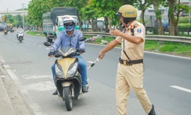 CSGT TPHCM cảnh báo lừa đảo phạt nguội