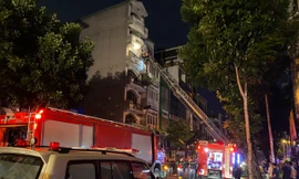 Cháy nhà hàng ở quận 1 TPHCM 