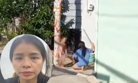 Bắt khẩn cấp đối tượng bắt bé trai trần truồng dựa vào cột điện để ra đòn 