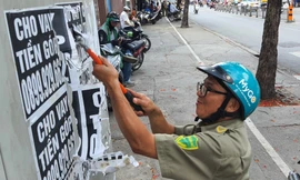 Nhìn lại một năm TPHCM bóc xóa quảng cáo để dẹp ‘tín dụng đen’