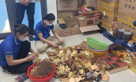 Phá đường dây sản xuất thuốc giả ‘khủng’ ở TPHCM, huy động 11 xe tải chở tang vật