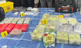 Phá đường dây ma túy từ vụ dùng súng gây rối trật tự công cộng 