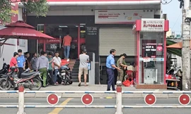 Bắt quả tang đối tượng đập phá cây ATM hòng trộm tiền