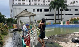 Bé gái ngạt nước trong hồ cảnh quan tại chung cư ở TPHCM đã tử vong 