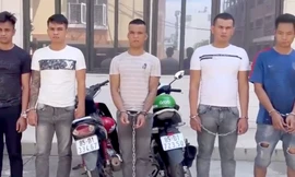 Băng nhóm đối tượng một tháng thực hiện 7 vụ đột nhập nhà dân 